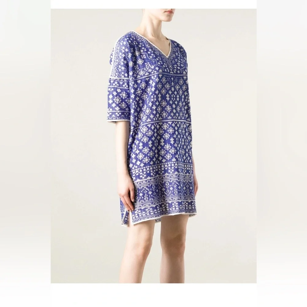 Isabel Marant Étoile Beverly Embroidered Tunic Dress Medium - Picture 3 of 14